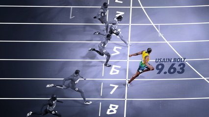 一百米短跑世界纪录是多少秒